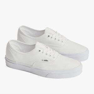 Vans Classic White Lace-Up Sneakers